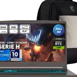 Falabella Portátil Thin 15 B13UC Intel Core i7-13620H 24GB 1 TB SSD RTX 3050 4GB 15.6” FHD 144Hz + Morral oferta