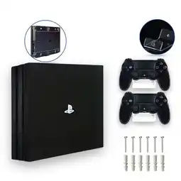 Falabella Soporte de Pared Hangertech Compatible con PS4 FatSlim + Obsequio oferta