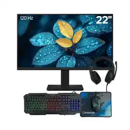 Falabella Monitor Essential S3 S31GF 22 Pulgadas Full HD 120Hz Panel VA + Combo 4-1 oferta
