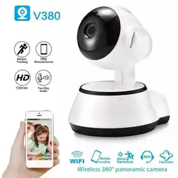 Falabella Camara Seguridad Vigilancia HD Sensor De Movimiento Microfono Camara Vision Nocturna y Alarma oferta