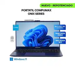 Falabella PORTÁTIL ONIX INTEL CORE I5 1235U - RAM 24GB DDR4 - 512GB SSD - PANTALLA 15.6 FHD oferta