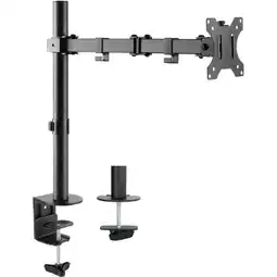 Falabella Soporte de Brazo para Monitor Escritorio de 13 a 27 en Metal Color Negro oferta
