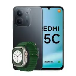 Falabella Celular Redmi 15C 4Gb Ram 256Gb Negro + Obsequio Smartwatch oferta