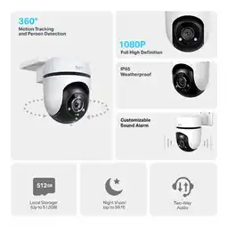Falabella CAMARA C500 INTELIGENTE WI-FI DE VIGILANCIA 360 oferta