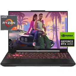 Falabella PORTÁTIL GAMER TUF A16 - RYZEN 7 170 - RTX 4050 6GB - 16GB RAM - SSD 2TB - 16 WUXGA 144HZ oferta