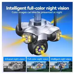 Falabella Sistema de Camaras Wifi 5 Lentes con Vision Nocturna y Audio Bidireccional 1080p oferta