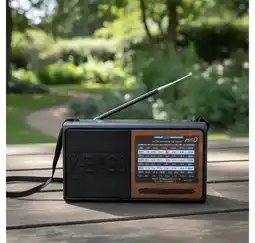 Falabella Radio Am-fm-sw 8 Bandas X-bass Recargable Usb Sd oferta