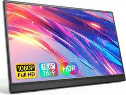 Falabella Monitor Portátil 15.6 1080P USB-C HDMI Ultra Delgado oferta