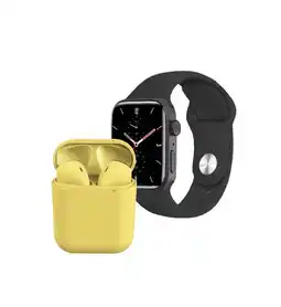 Falabella Combo Reloj Inteligente Smartwatch Con Audífonos Bluetooth oferta