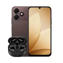 Falabella Celular A6c 128GB 4GB Ram Cafe + Obsequio Audifonos Kalley oferta