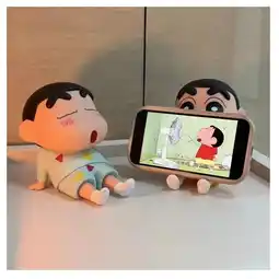 Falabella Soporte de Celular Crayon Shin Chan en Silicona para Movil y Mini Tablet oferta