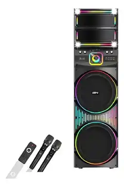 Falabella Parlante Bluetooth Portátil De 12 Pulgadas Con Led Gd-2130 oferta