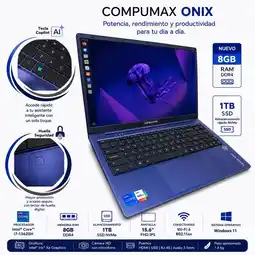 Falabella PORTÁTIL ONIX INTEL CORE I7-13620H 8GB RAM 1TB SSD NVME 15.6 FULL HD IPS oferta