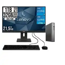 Falabella PC ThinkCentre Neo 50Q G5 Core i5 210H 32GB RAM 1TB SSD Monitor 21.5” oferta