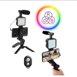 Falabella Estabilizador Para Celular Con Luz Rgb Micrófono Y Control AY-49RGB Rgb AY-49RGB oferta