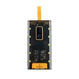 Falabella Power Bank Troops 20000mah 4 Cables Integrados Linterna Led oferta