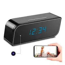 Falabella Reloj Despertador Camara Espia Wifi Full Hd Vision Nocturna oferta