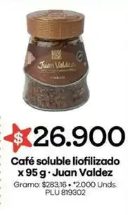 Surtimayorista Juan valdez café - café soluble liofilizado oferta