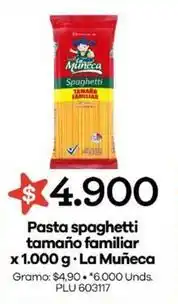 Surtimayorista La muñeca - pasta spaghetti oferta