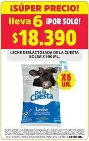 Ara Cuesta - leche deslactosada oferta