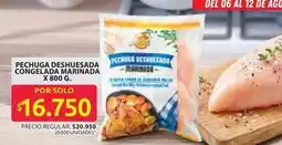 Ara Pechuga deshuesada congelada marinada oferta