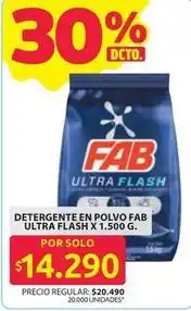 Ara Fab - detergente en polvo ultra flash oferta