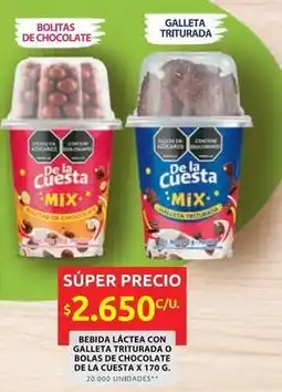 Ara Cuesta - bolitas de chocolate / galleta triturada oferta