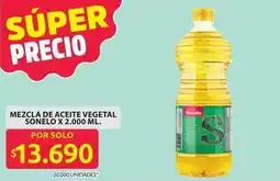 Ara Sonelo - mezcla de aceite vegetal oferta