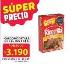 Ara Ricostilla - caldo ricostilla de 8 cubos oferta
