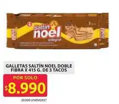 Ara Saltin noel - galletas saltín noel doble fibra oferta