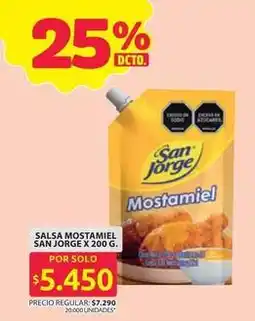 Ara San jorge - salsa mostamiel oferta