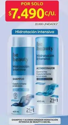 Ara Be beauty - shampoo y acondicionador hidratación intensiva oferta