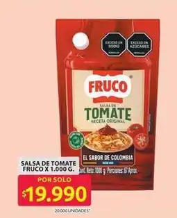 Ara Fruco - salsa de tomate oferta