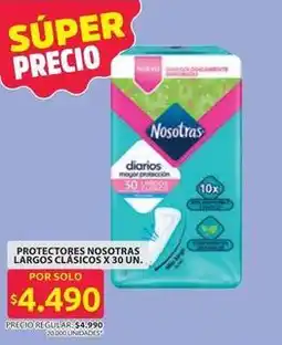 Ara Nosotras - protectores nosotras largos clásicos oferta