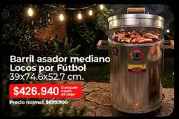 Easy Pago - barril asador mediano oferta