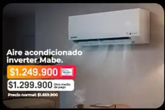 Easy Mabe - aire acondicionado inverter oferta