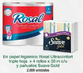 Rosal UltraConfort pañuelos Suave Gold