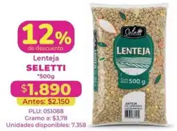 Belalcazar Lenteja Seletti oferta