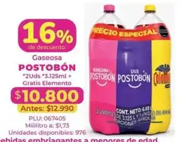Belalcazar Postobón gaseosa oferta