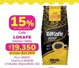 Belalcazar Lukafe cafe intenso oferta