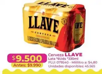Belalcazar Cerveza LLAVE oferta