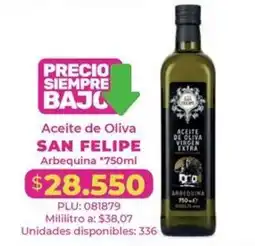 Belalcazar San Felipe Aceite de Oliva Arbequina oferta