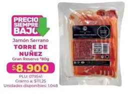 Belalcazar Torre de nuñez jamón serrano oferta