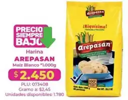 Belalcazar Arepasan harina maiz blanco oferta