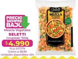 Belalcazar Seletti mezcla vegetales congelados oferta