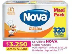 Belalcazar Servilleta NOVA Clásica oferta