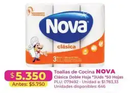 Belalcazar Nova Toallas de Cocina Clásica Doble Hoja oferta