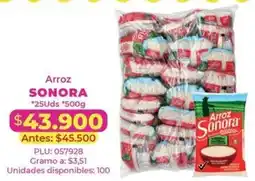 Belalcazar Arroz sonora oferta