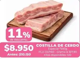 Belalcazar Costilla de cerdo oferta