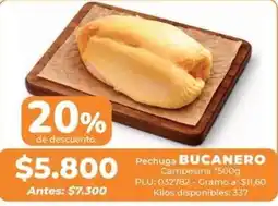 Belalcazar Pechuga BUCANERO oferta